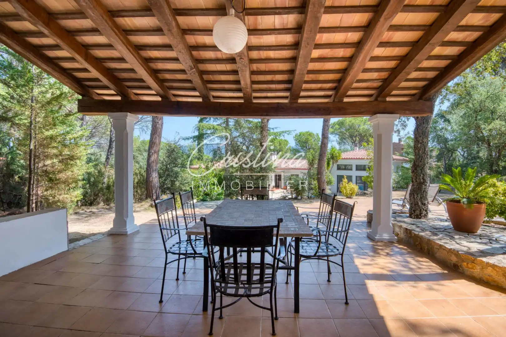 Terrassa de Casa o xalet en venda en Santa Cristina d'Aro amb Calefacció i Piscina