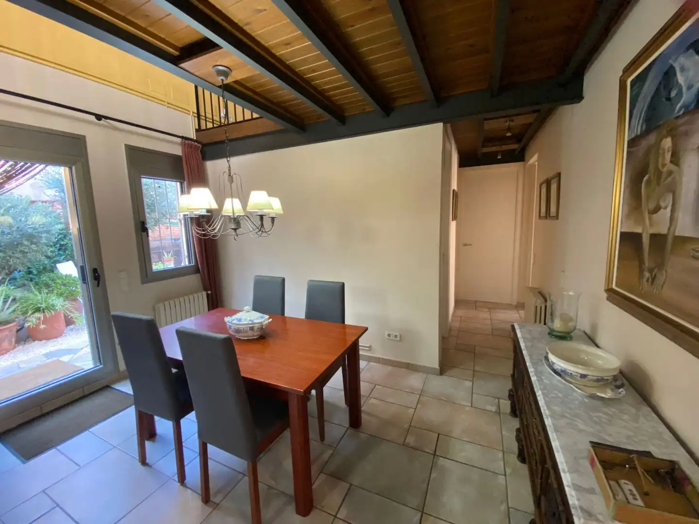 Dining room of Houses for sale in Teià  with Heating, Terrace and Storage room