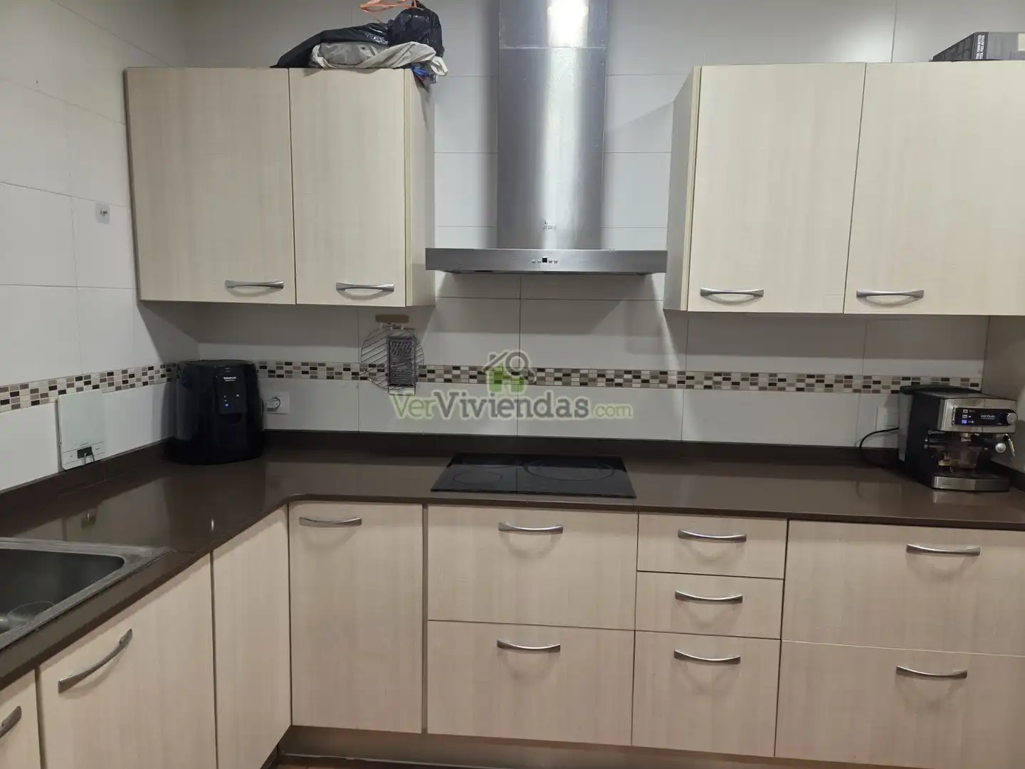 Cocina de Casa o chalet en venta en Vallirana con Aire acondicionado, Calefacción y Jardín privado