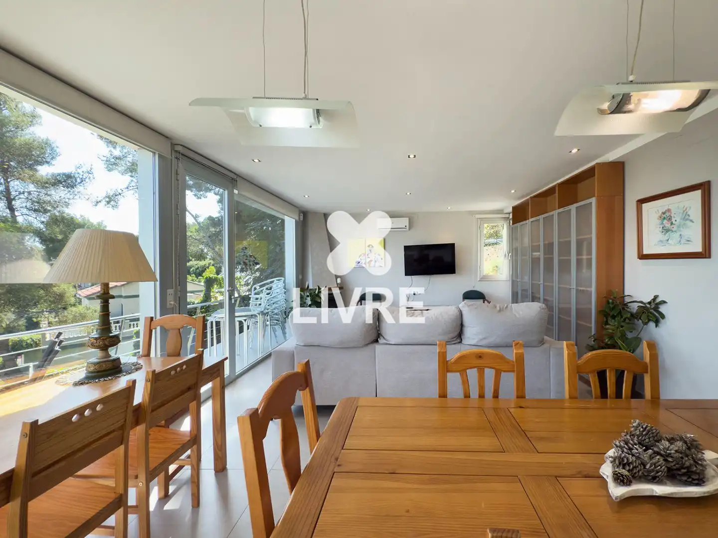 Sala de estar de Casa o chalet en venta en Cunit con Aire acondicionado, Calefacción y Piscina