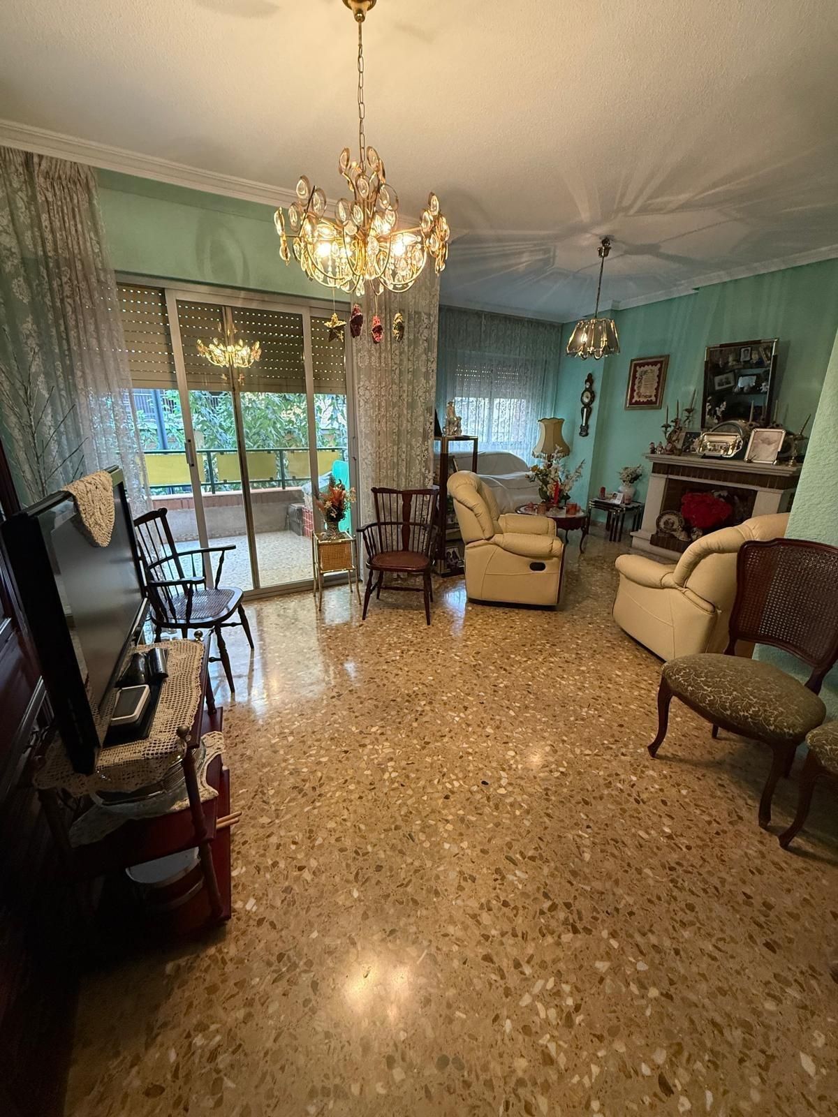 Living room of Flat for sale in  Murcia Capital  with Air Conditioner, Terrace and Storage room