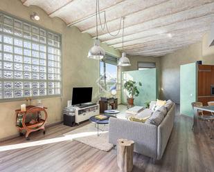 Sala d'estar de Loft en venda en  Barcelona Capital amb Aire condicionat i Calefacció