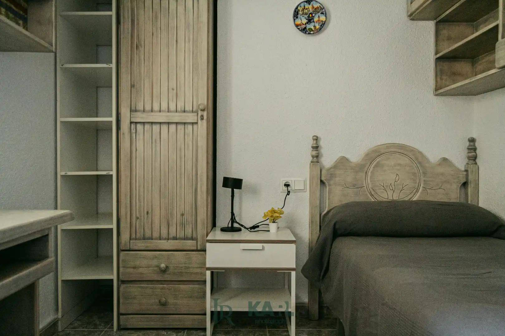 Habitación de Piso de alquiler en Málaga con Aire acondicionado, Calefacción y Jardín privado