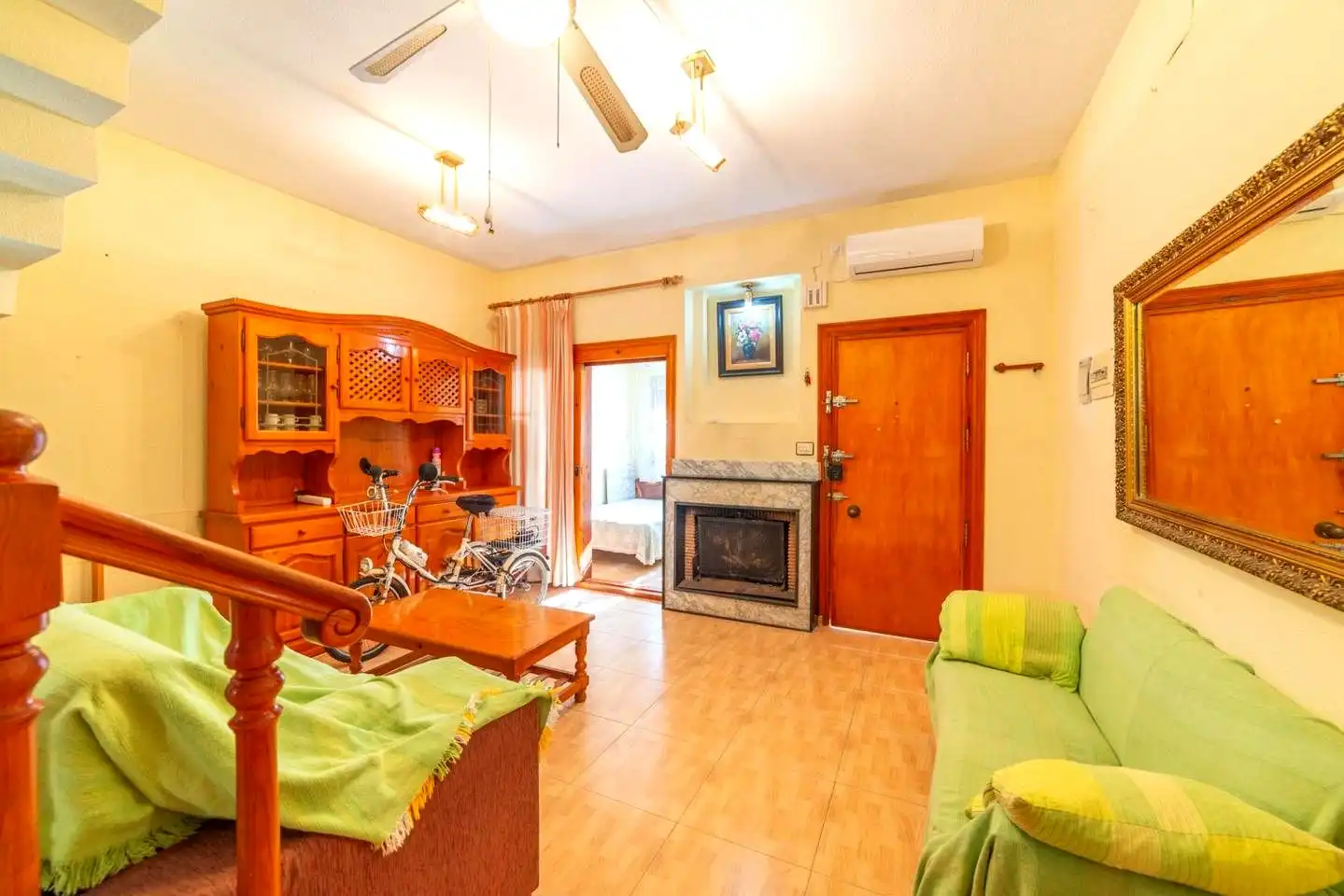 Sala de estar de Casa o chalet en venta en San Pedro del Pinatar con Aire acondicionado, Jardín privado y Terraza