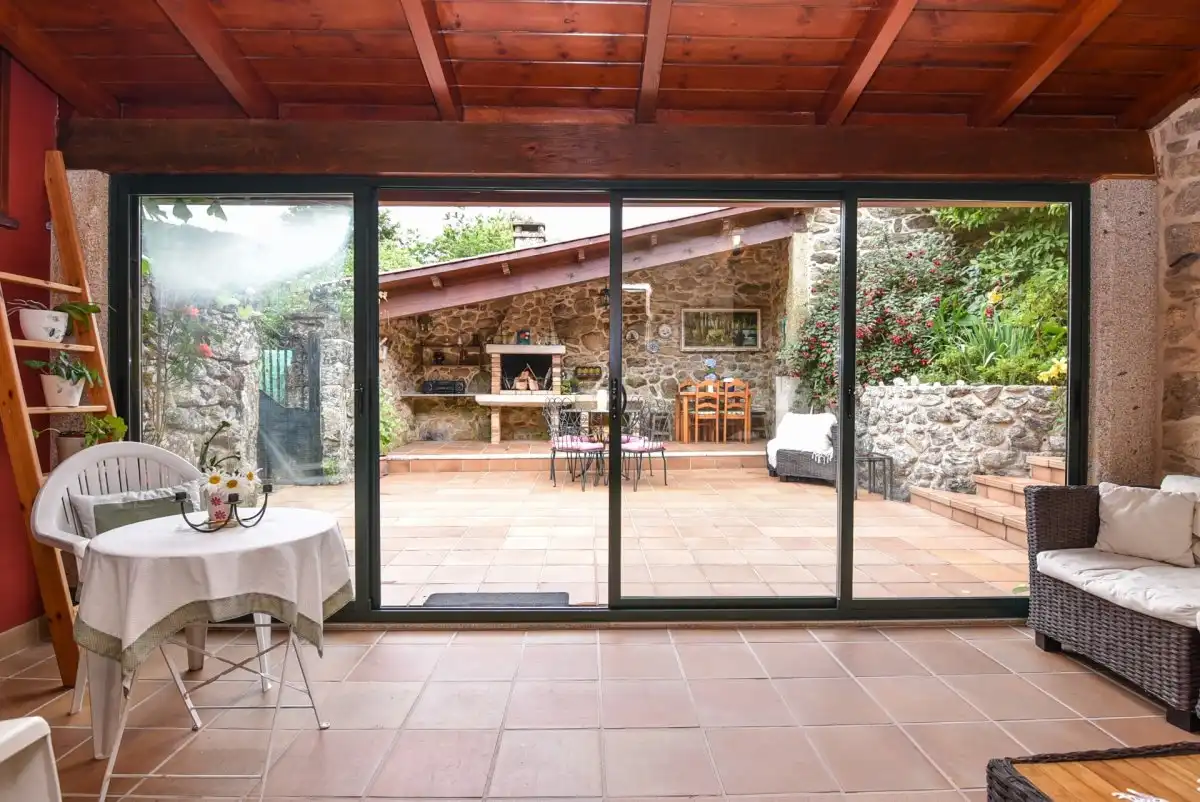 Terrassa de Casa o xalet en venda en Mondariz amb Jardí privat, Terrassa i Traster