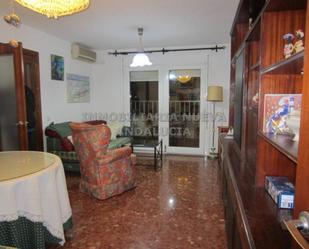 Living room of Flat for sale in Roquetas de Mar  with Air Conditioner, Private garden and Terrace