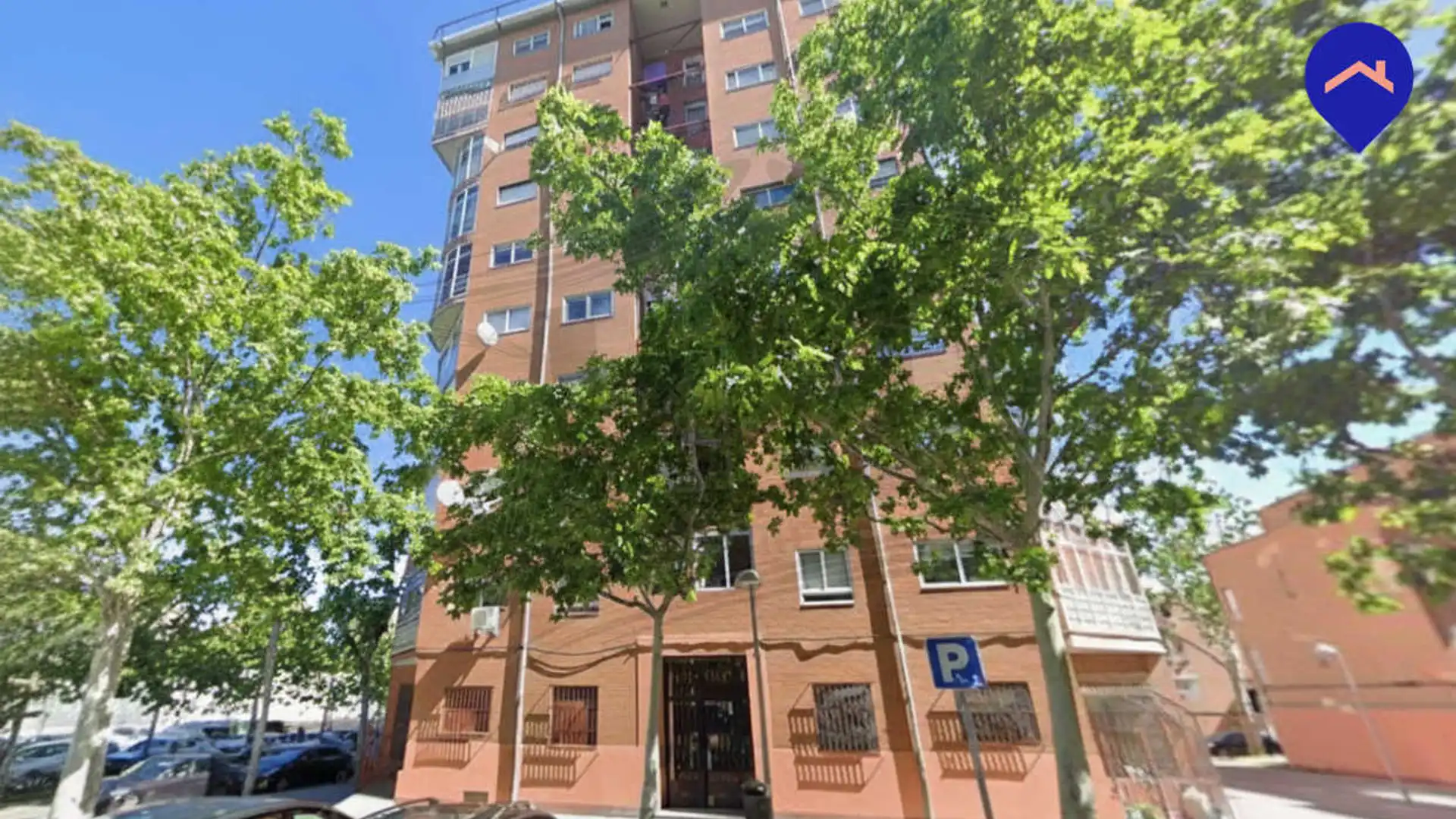 Vista exterior de Piso en venta en  Madrid Capital con Aire acondicionado, Calefacción y Terraza