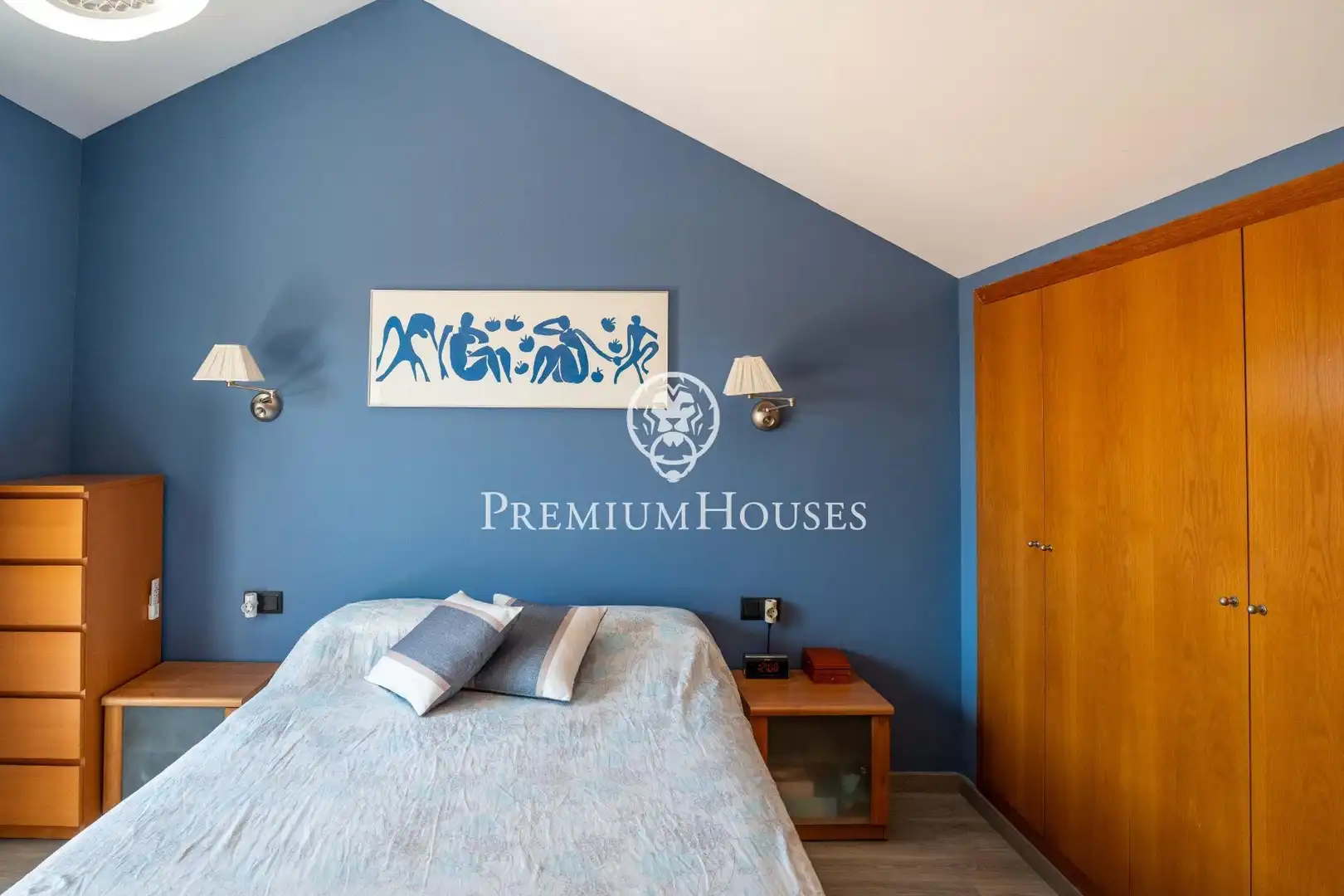 Bedroom of Attic for sale in Sant Pere de Ribes  with Heating, Private garden and Parquet flooring
