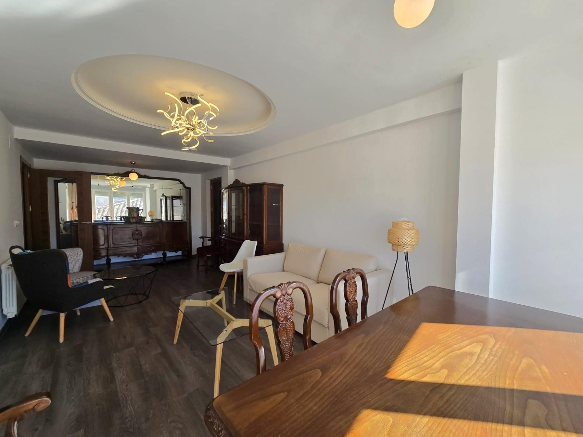 Living room of Flat for sale in Plasencia  with Air Conditioner, Heating and Balcony