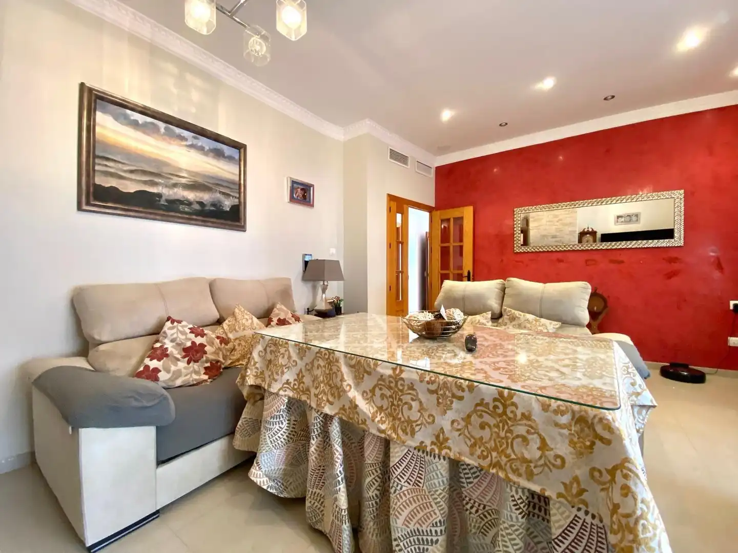 Esszimmer von Haus oder Chalet zum Verkauf in Chipiona mit Klimaanlage, Heizung und Terrasse
