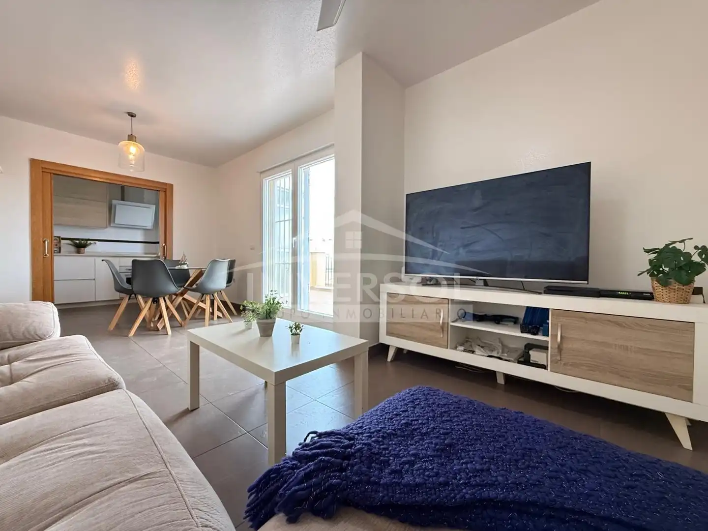 Living room of Attic for sale in El Ejido  with Terrace, Furnished and Oven