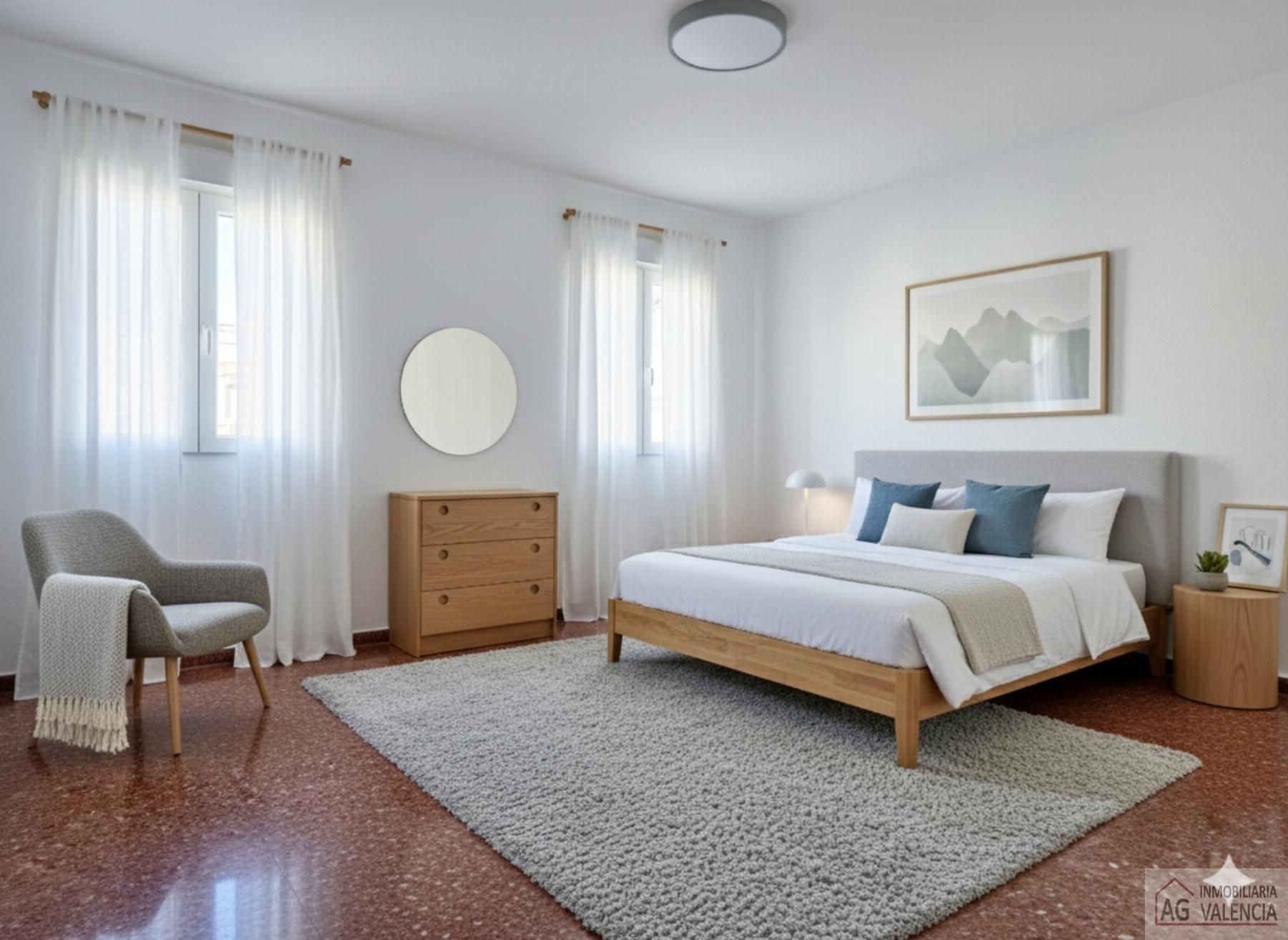 Habitación de Piso en venta en  Valencia Capital con Aire acondicionado, Balcón y Alarma