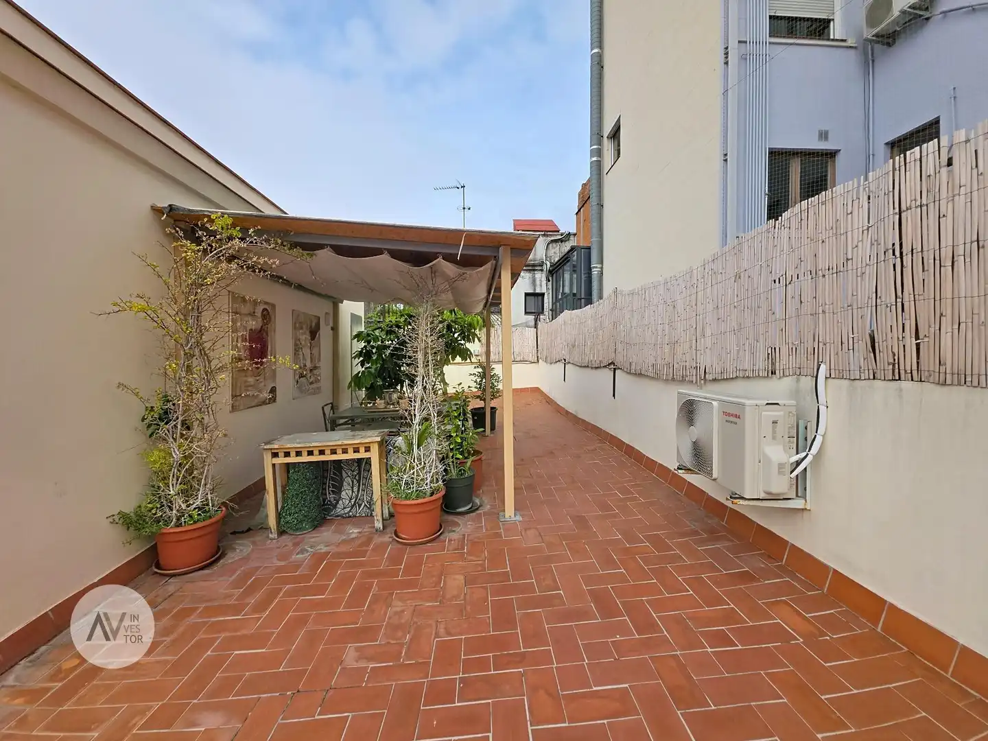 Terraza de Ático en venta en Barcelona con Aire acondicionado, Calefacción y Amueblado