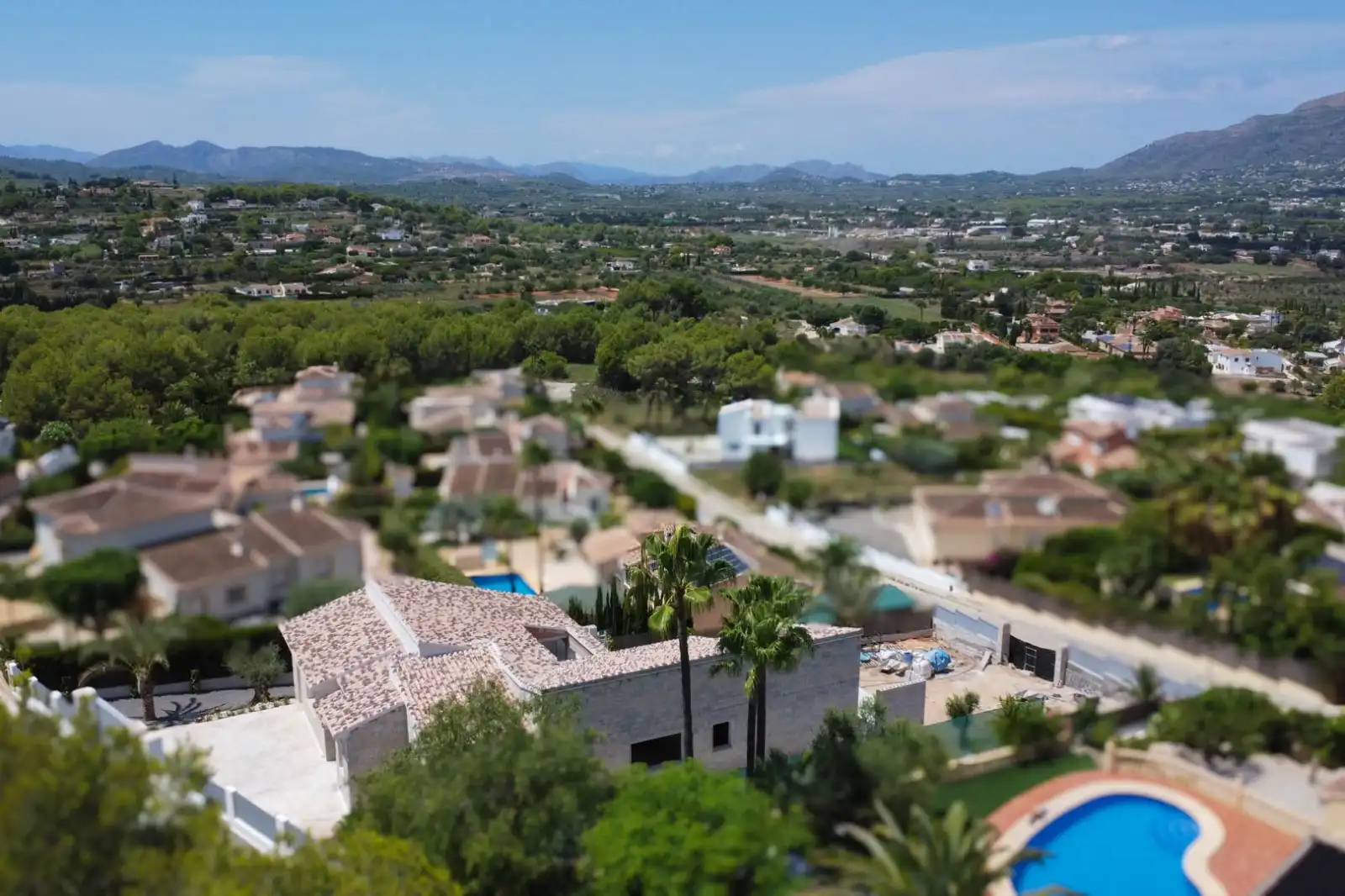 Vista exterior de Casa o xalet en venda en Jávea / Xàbia amb Aire condicionat, Calefacció i Jardí privat