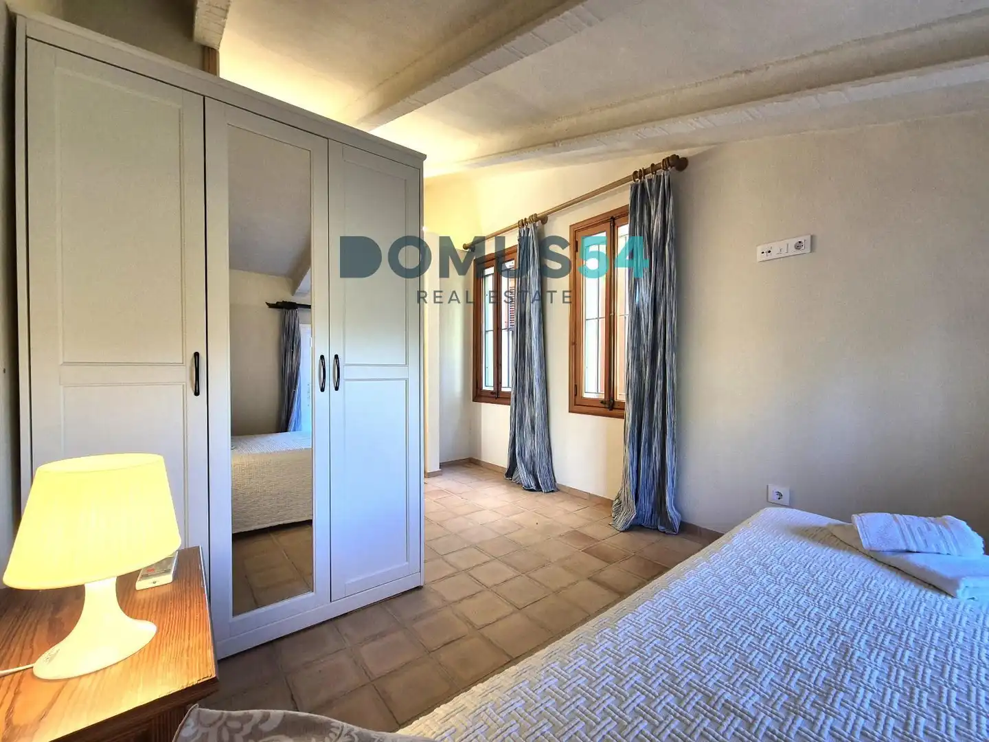 Habitación de Finca rústica de alquiler en Petra con Aire acondicionado, Terraza y Piscina