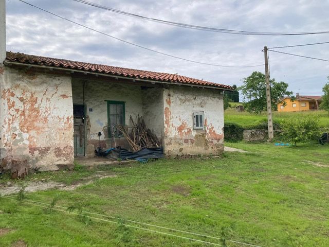 Exterior view of Single-family semi-detached for sale in Castrillón  with Private garden