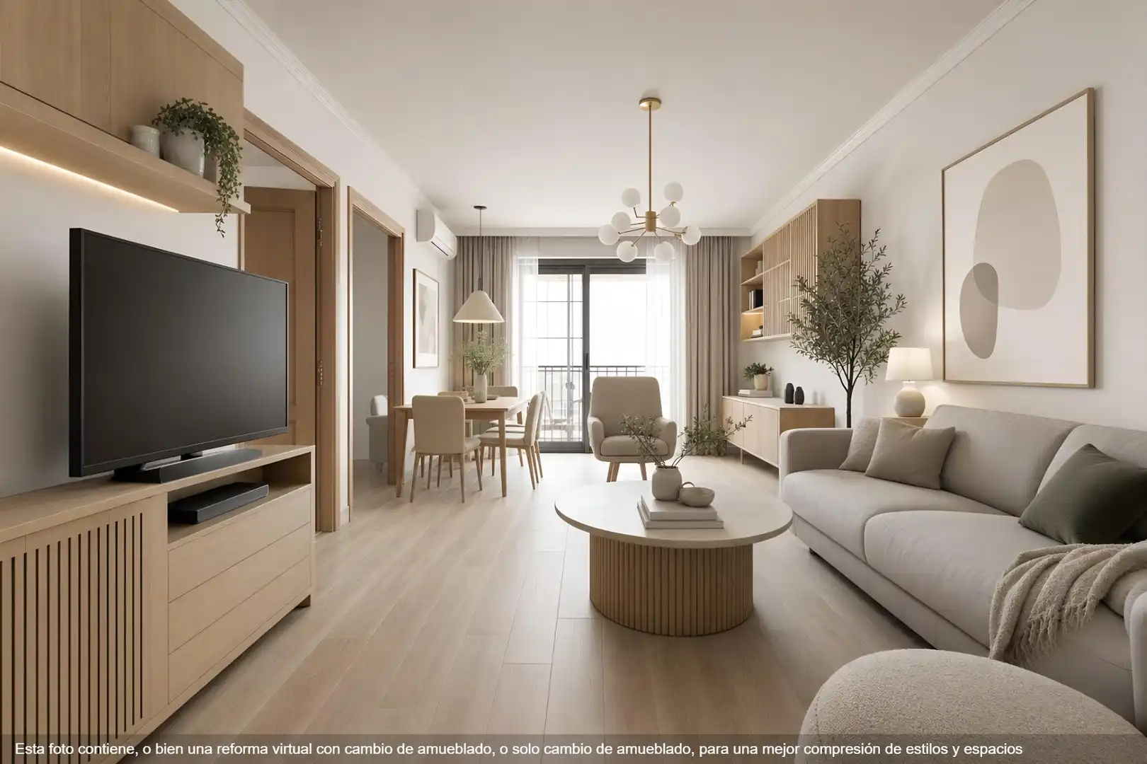 Living room of Flat for sale in Granada  with Air Conditioner, Terrace and Alarm