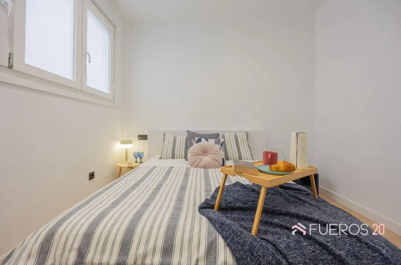 Bedroom of Flat for sale in Getxo   with Heating and Furnished