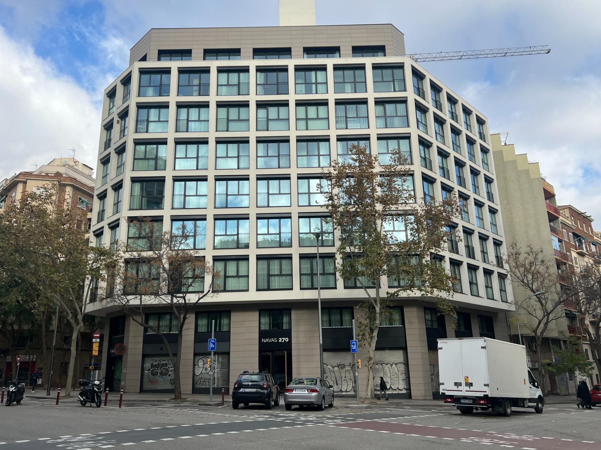 Vista exterior de Àtic en venda en  Barcelona Capital amb Aire condicionat, Calefacció i Terrassa