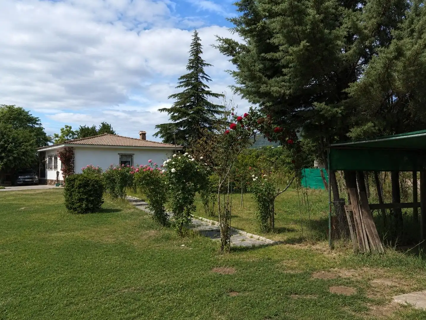 Jardín de Casa o chalet en venta en Casas del Castañar con Jardín privado, Trastero y Piscina