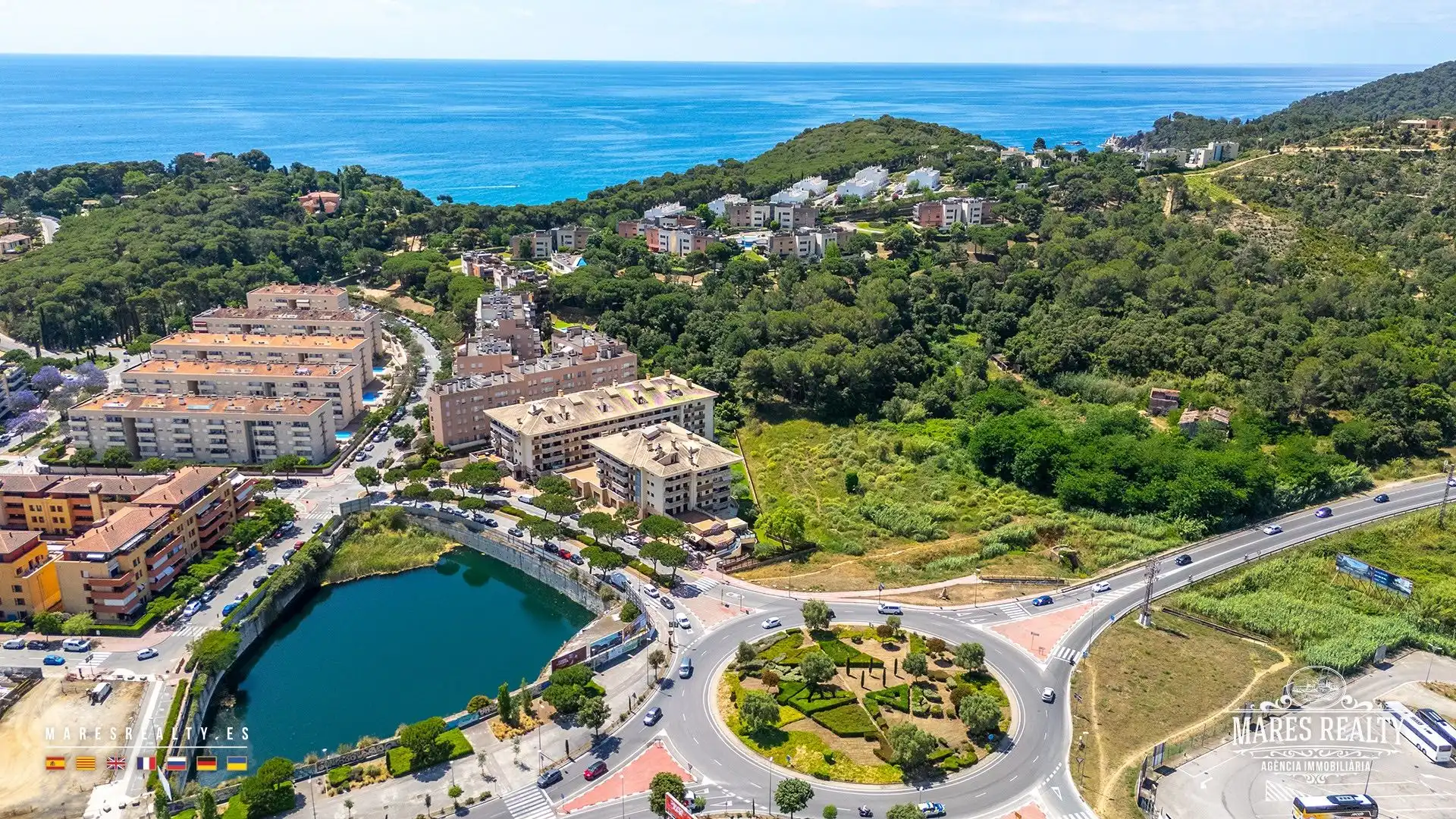 Exterior view of Flat for sale in Lloret de Mar  with Air Conditioner and Heating