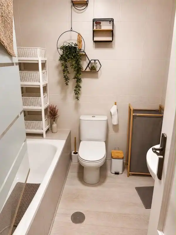 Baño de Planta baja en venta en Rincón de la Victoria con Aire acondicionado, Calefacción y Amueblado