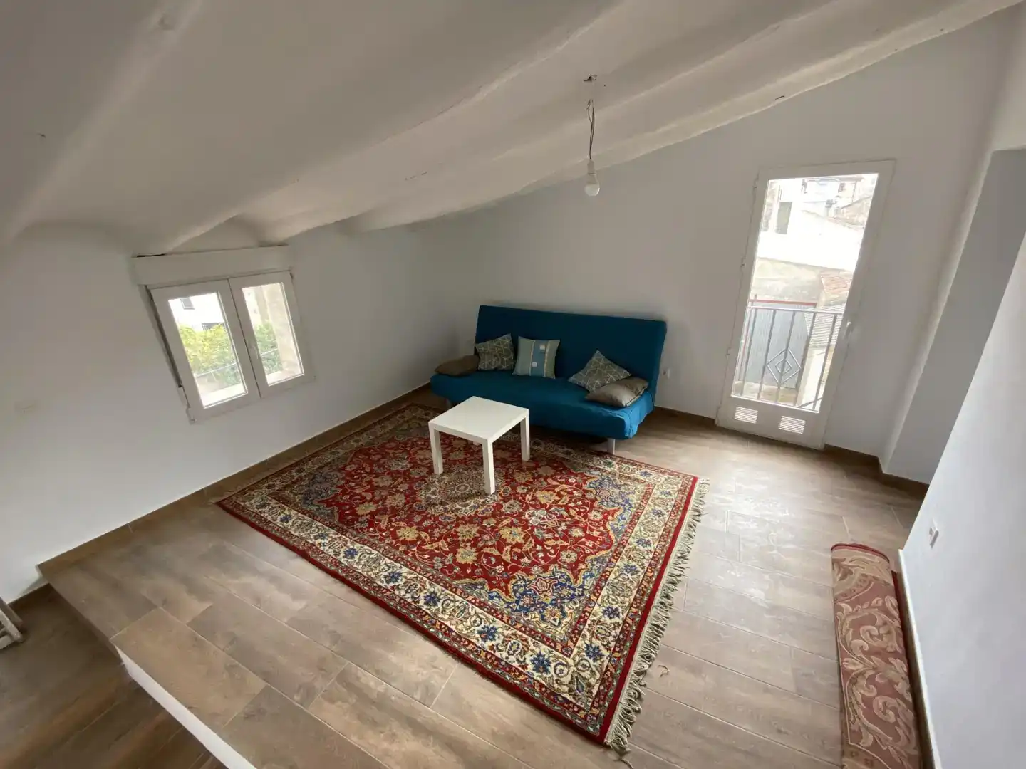 Sala d'estar de Casa adosada en venda en Magallón