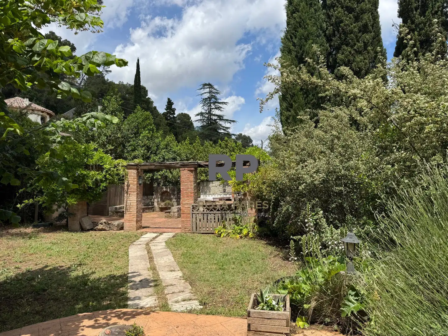 Garden of Houses for sale in Sant Martí de Centelles  with Heating, Private garden and Terrace
