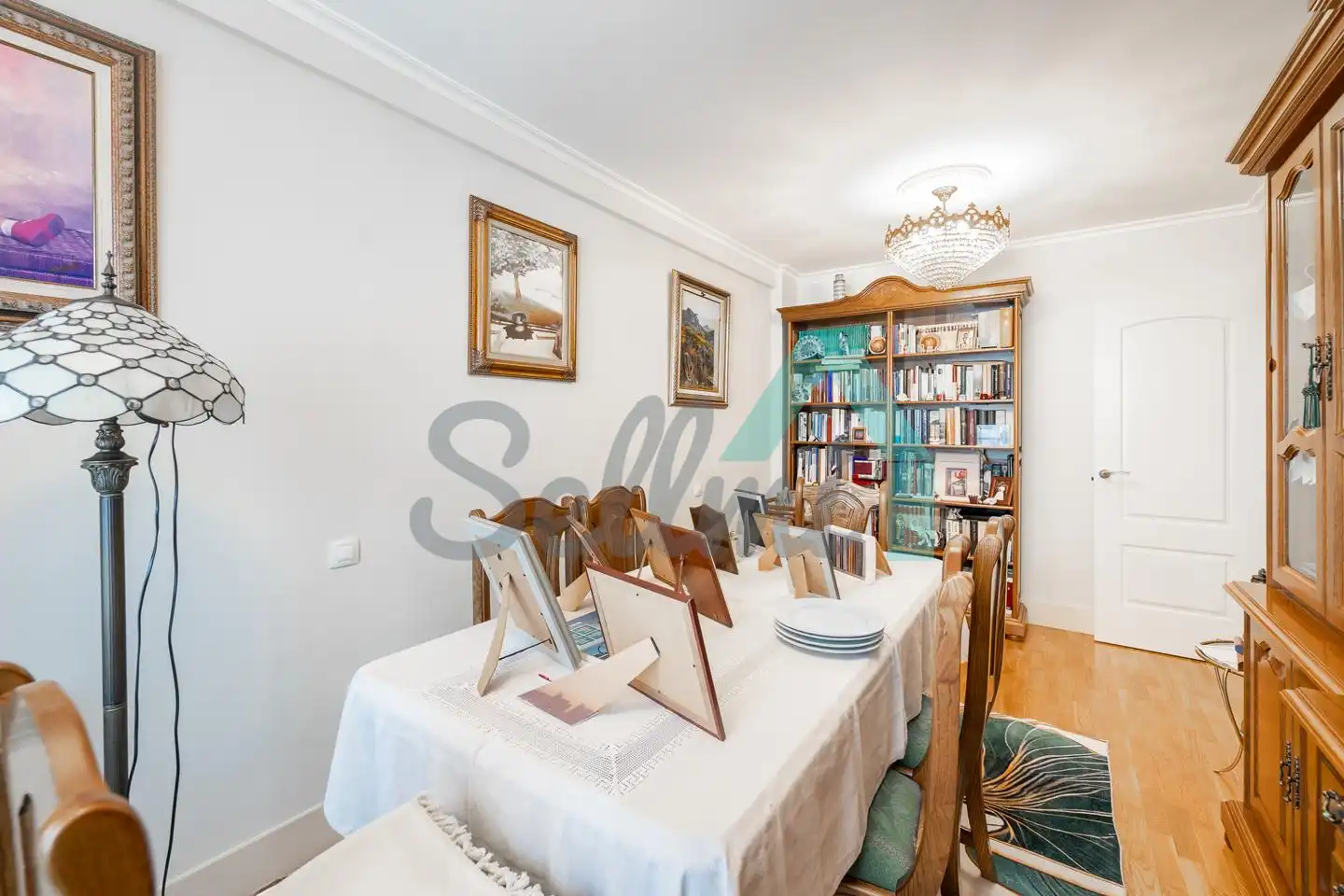 Esszimmer von Einfamilien-Reihenhaus zum Verkauf in Vegadeo mit Heizung, Privatgarten und Terrasse