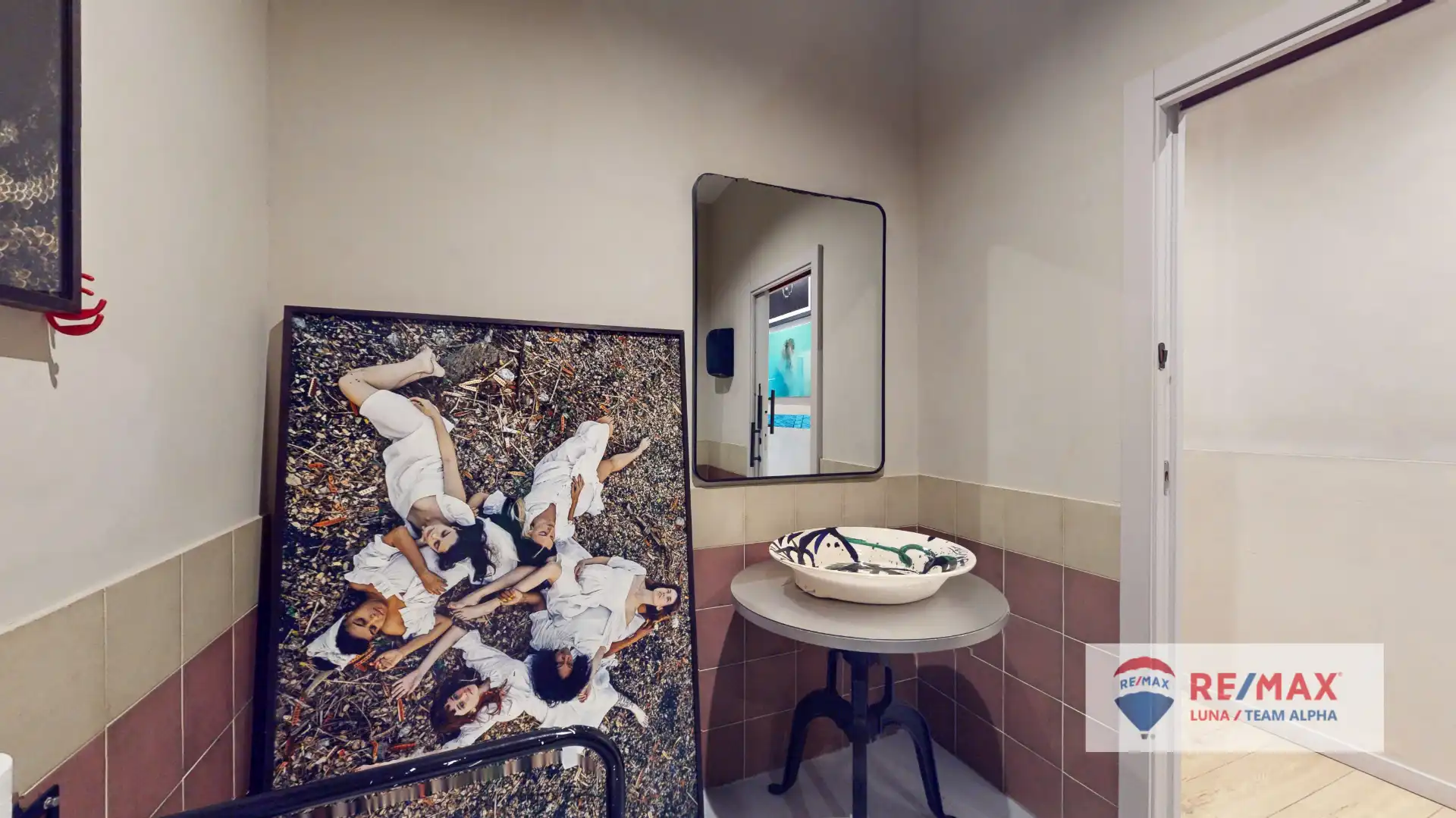 Baño de Local en traspaso en Madrid con Aire acondicionado, Calefacción y Parquet