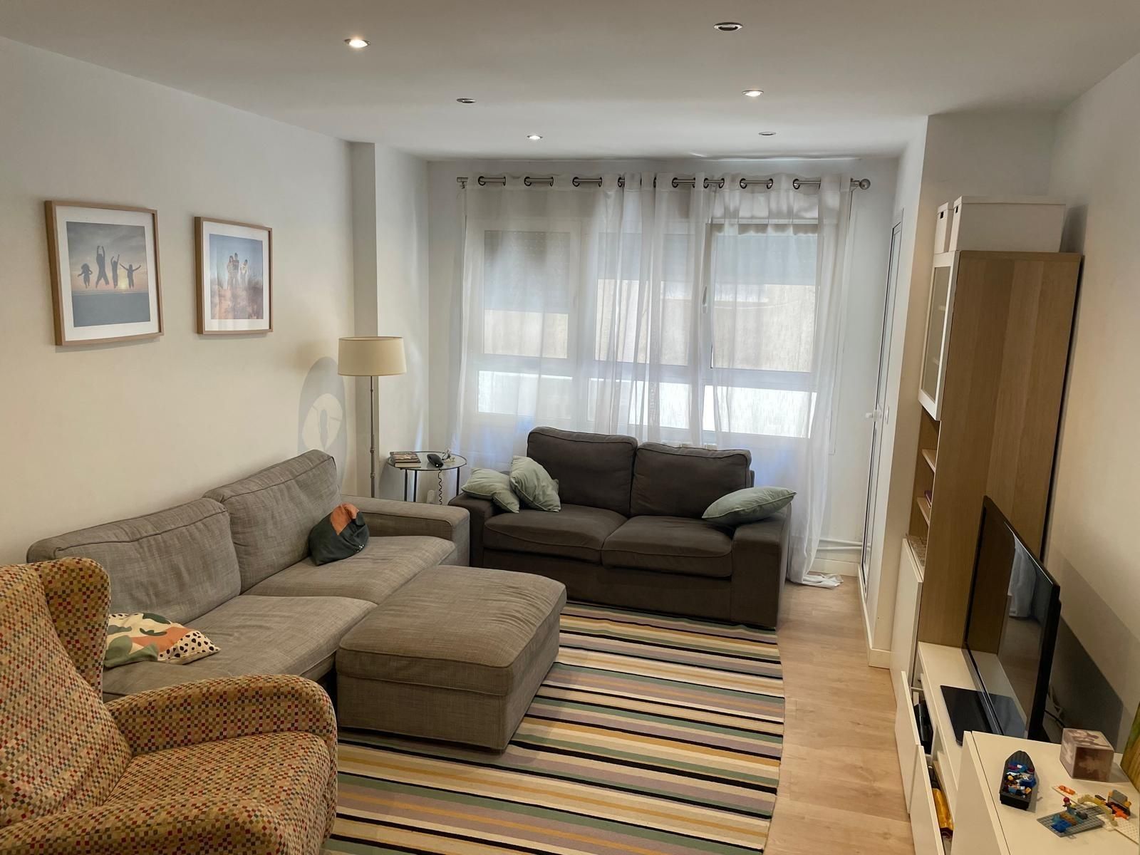 Living room of Flat for sale in  Cádiz Capital  with Heating and Balcony