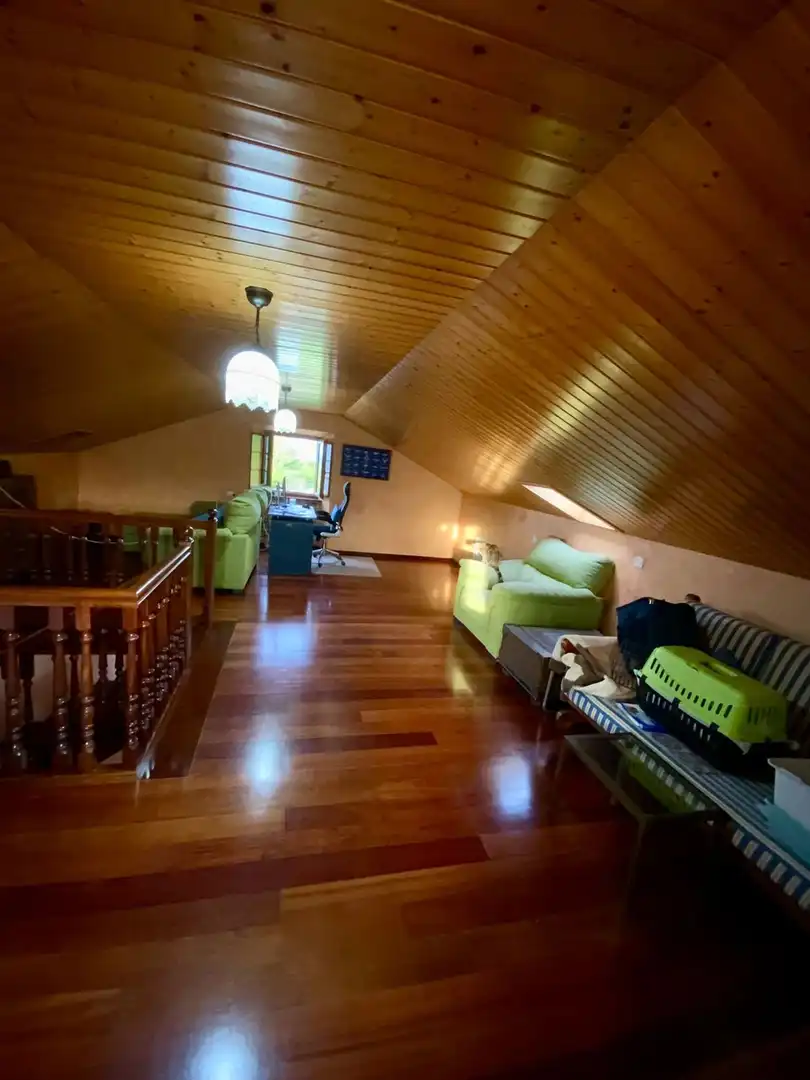 Living room of Houses for sale in Coaña  with Heating, Terrace and Storage room