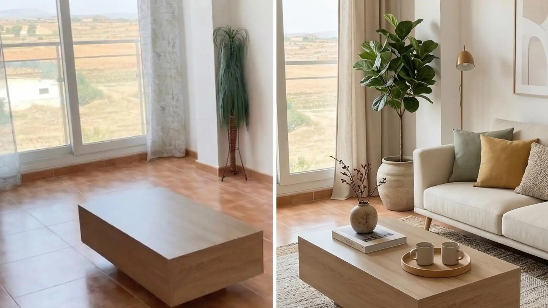 Wohnzimmer von Dachboden zum Verkauf in  Murcia Capital mit Klimaanlage, Heizung und Terrasse