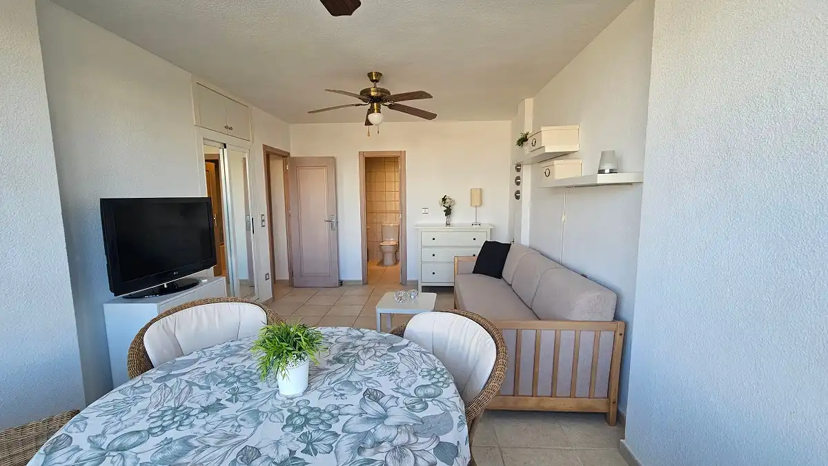 Sala de estar de Apartamento en venta en Santa Pola con Aire acondicionado y Piscina comunitaria
