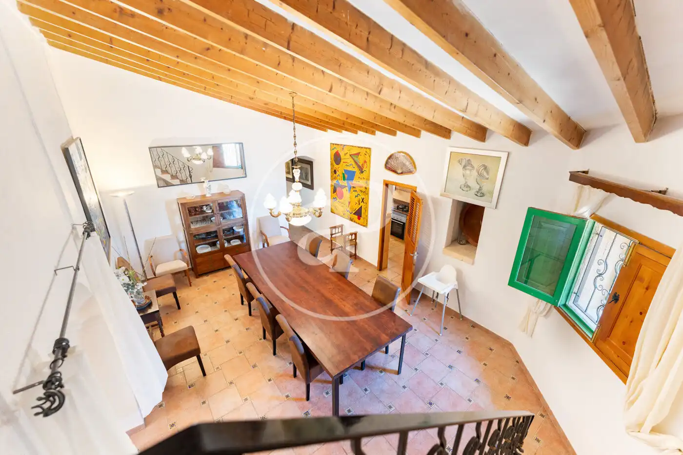 Comedor de Casa o chalet en venta en Campos con Aire acondicionado, Calefacción y Jardín privado
