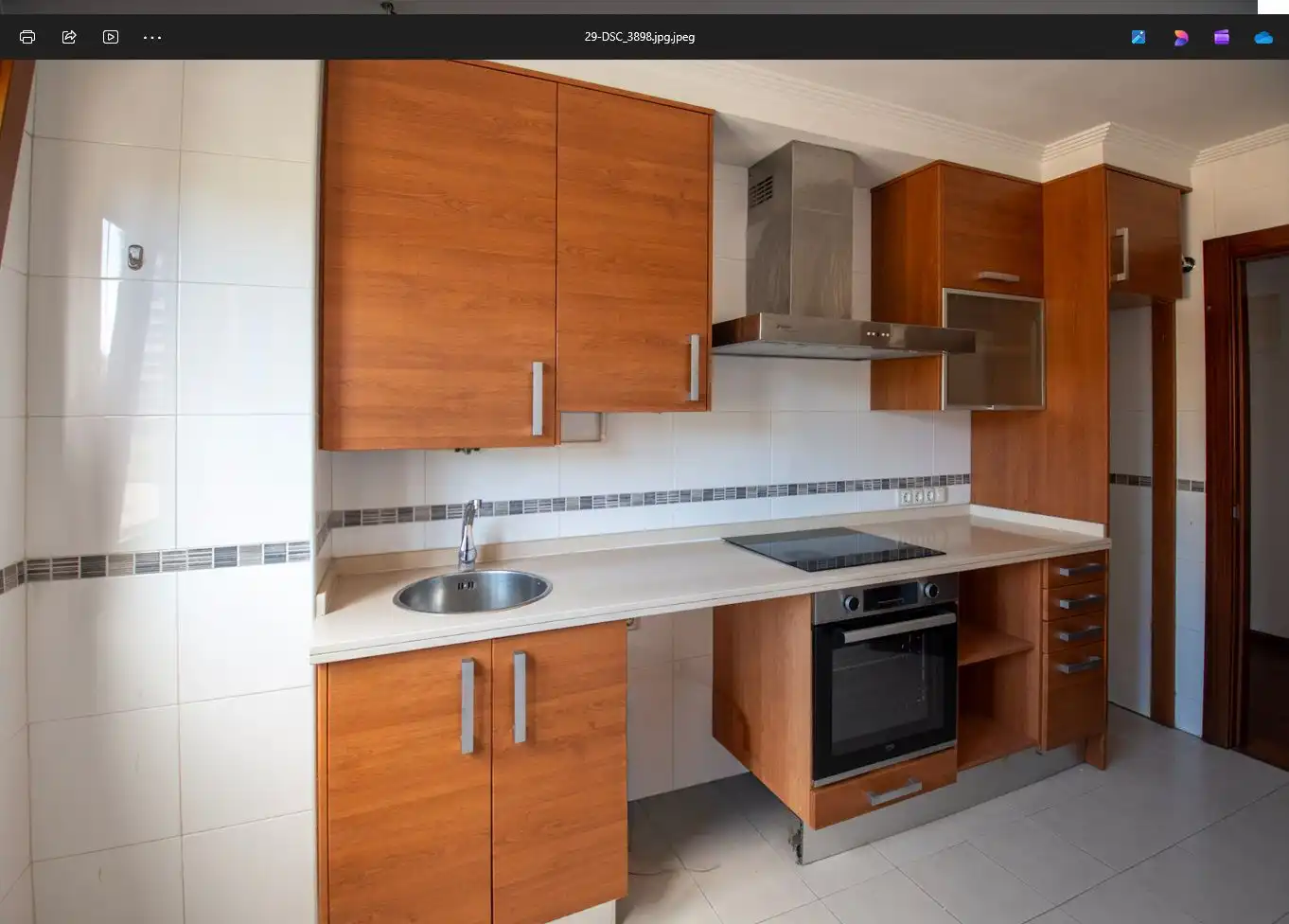 Küche von Wohnung zum Verkauf in Gijón  mit Abstellraum