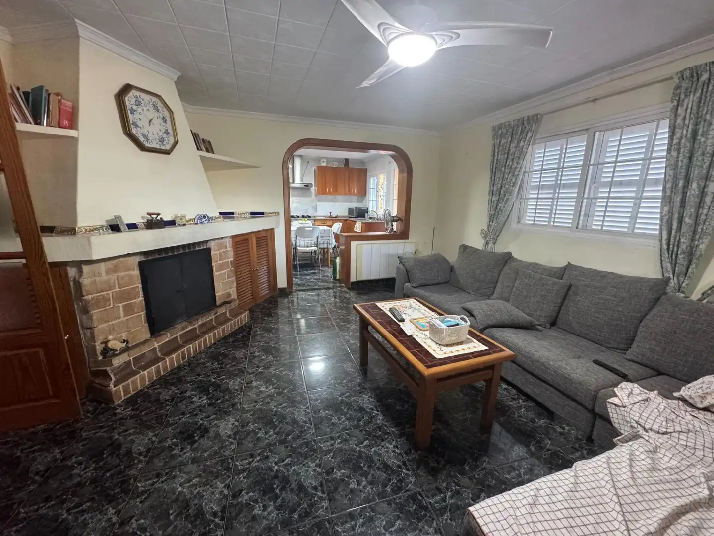Sala de estar de Finca rústica en venta en  Palma de Mallorca con Jardín privado, Terraza y Trastero