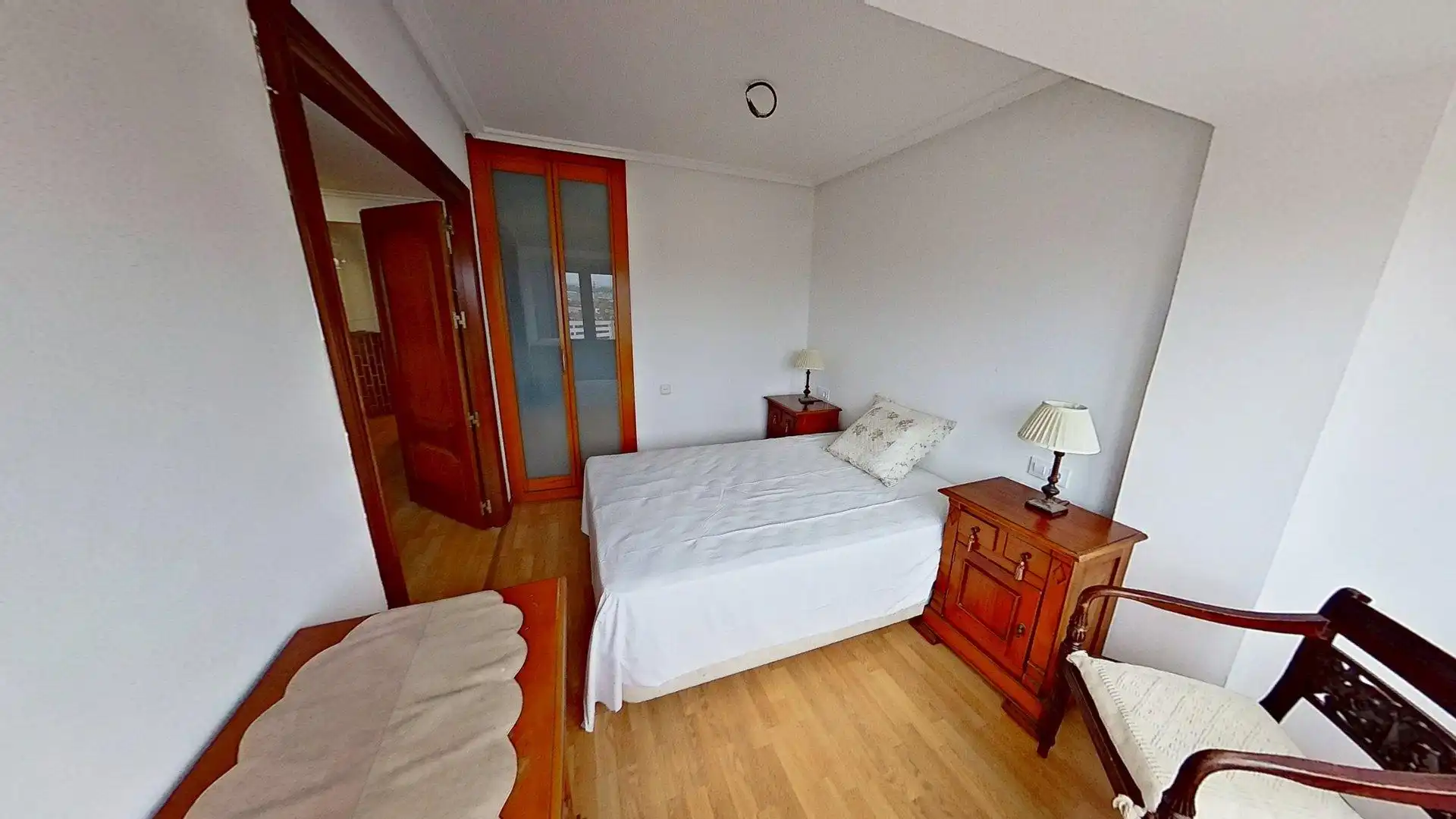 Bedroom of Flat for sale in Gijón 