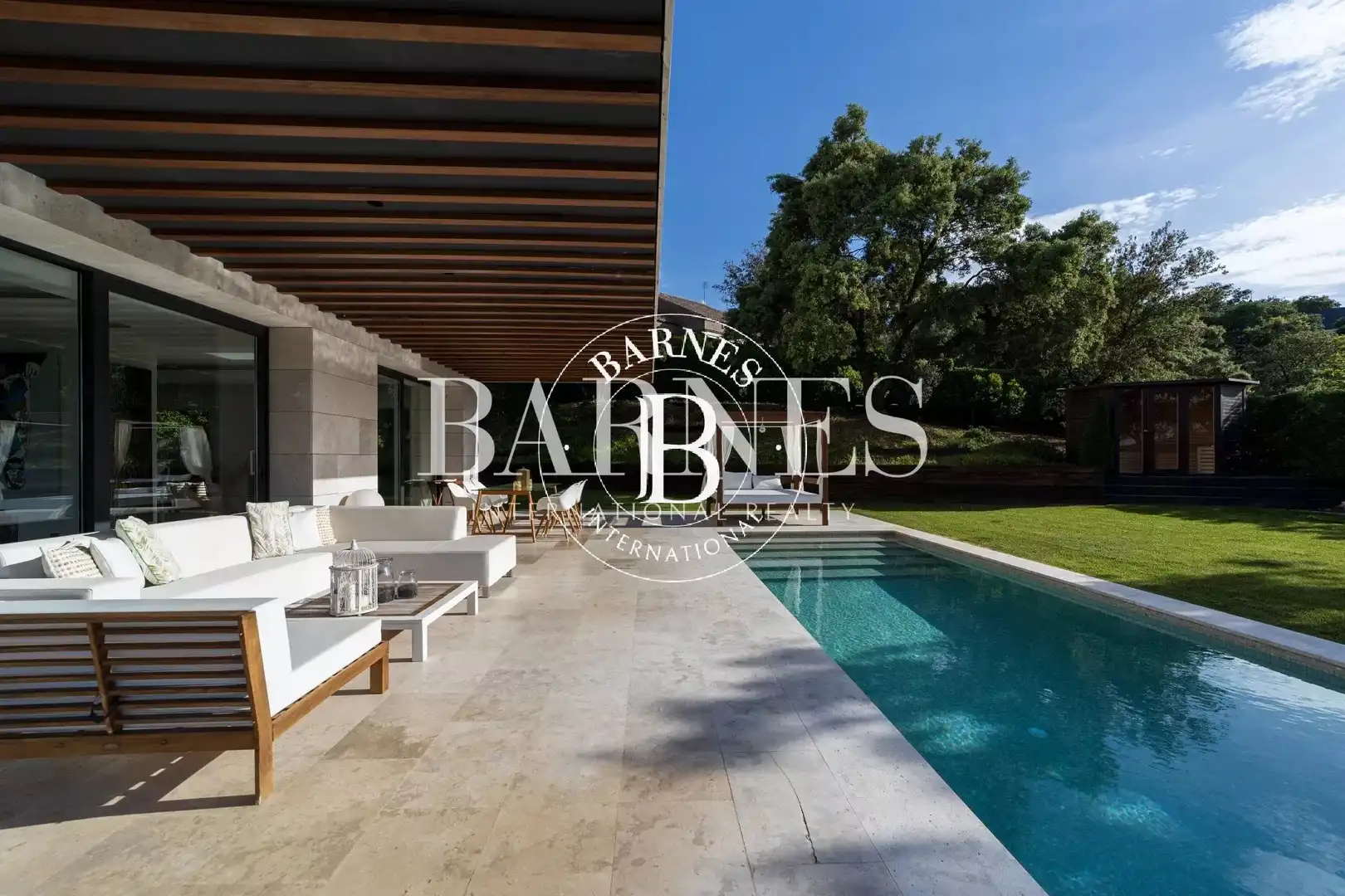 Jardín de Casa o chalet en venta en Ciudalcampo con Aire acondicionado, Calefacción y Piscina