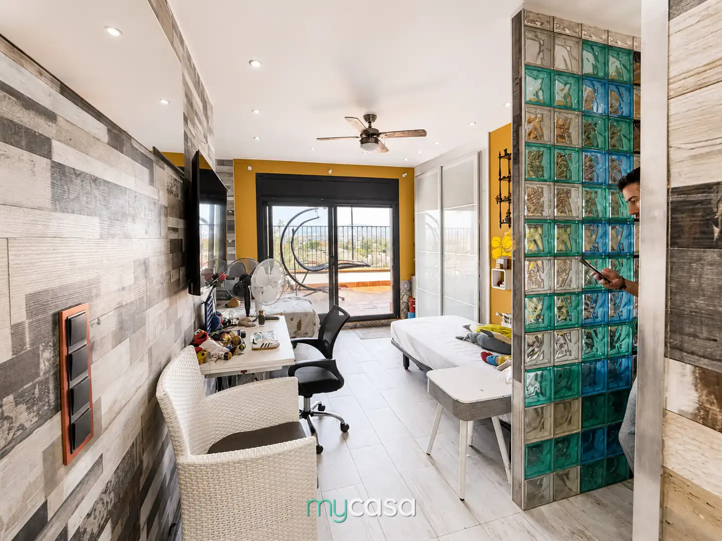 Terraza de Piso en venta en El Prat de Llobregat con Aire acondicionado, Calefacción y Parquet