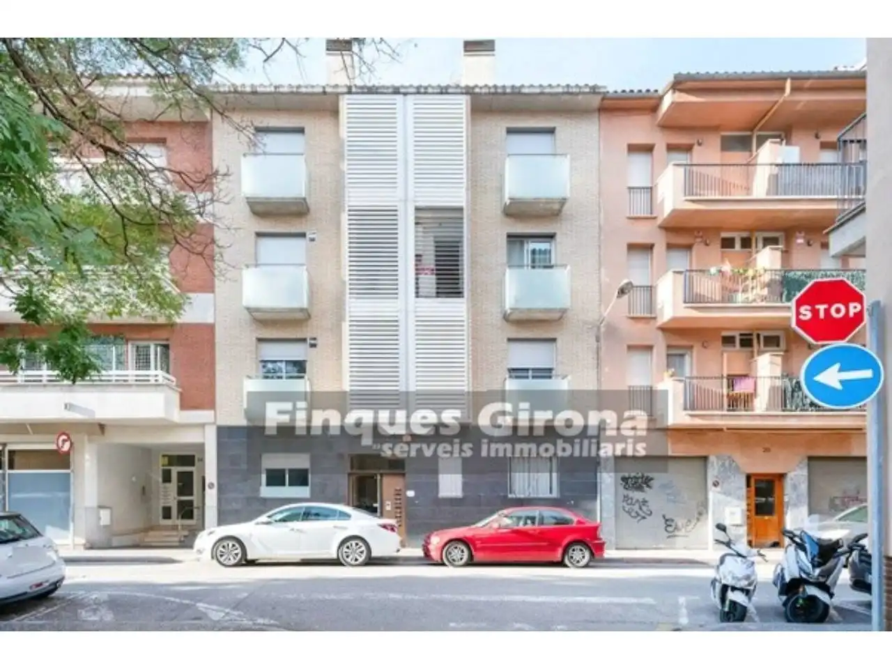 Vista exterior de Piso en venta en Girona con Aire acondicionado, Calefacción y Parquet