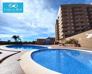 Swimming pool of Apartment to rent in Oropesa del Mar / Orpesa  with Air Conditioner, Heating and Terrace