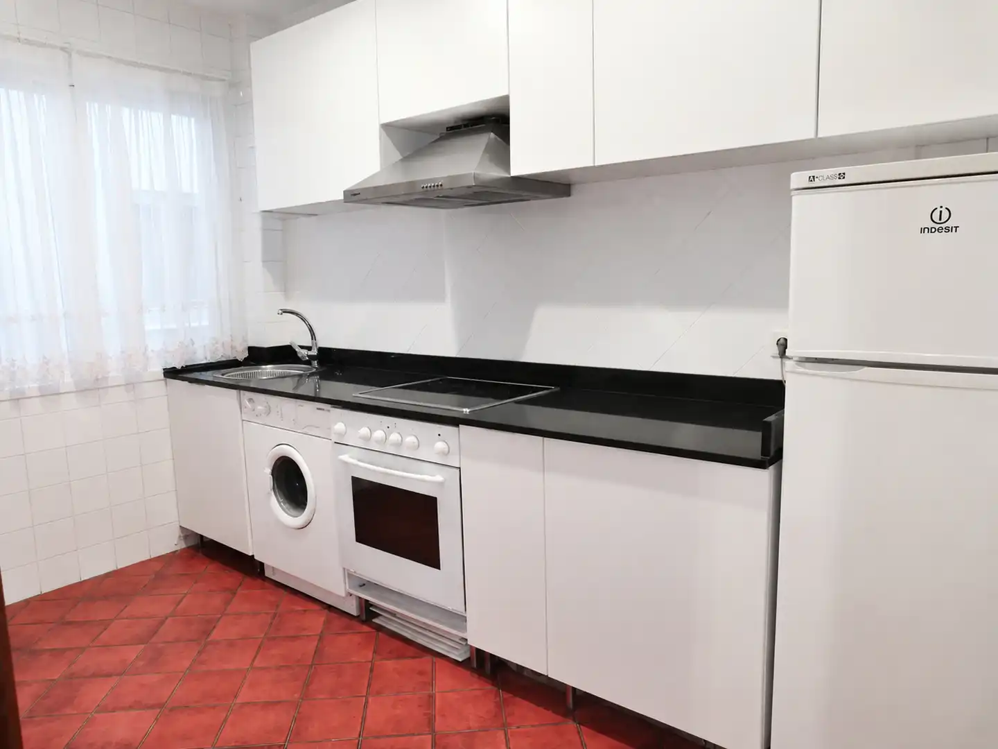 Kitchen of Flat for rent in Santander  with Furnished and Oven