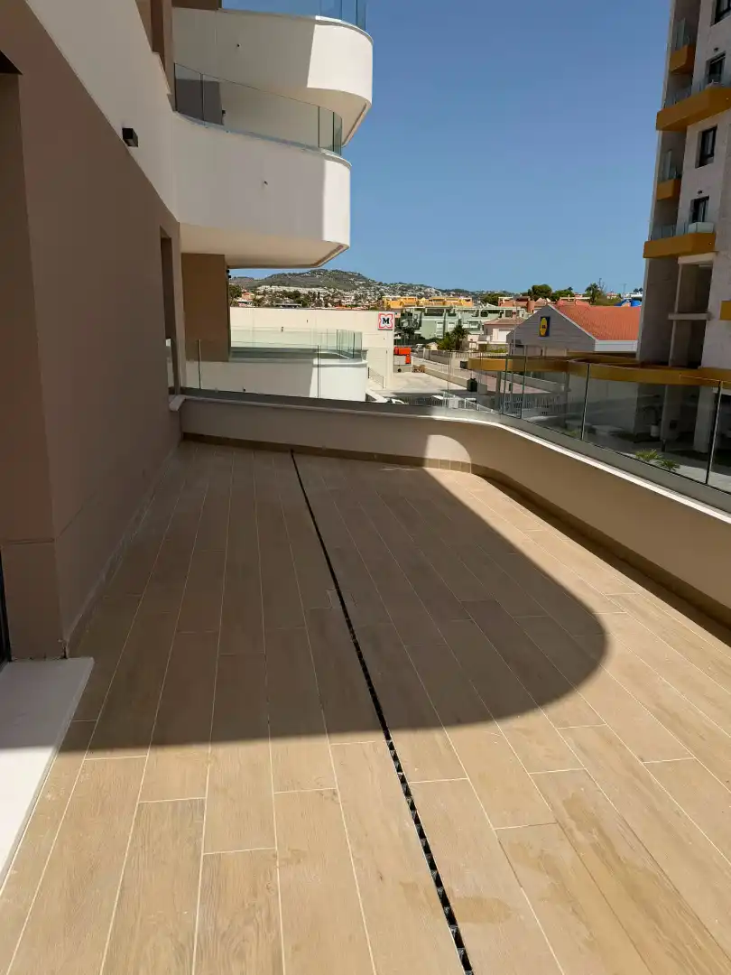 Terrassa de Pis en venda en Calpe / Calp amb Calefacció, Parquet i Terrassa