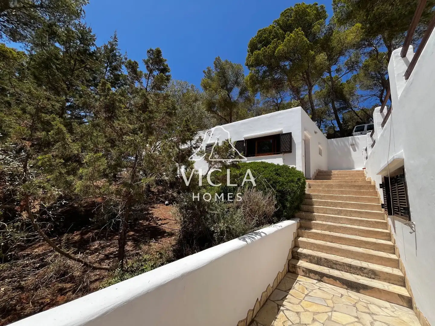 Vista exterior de Casa o chalet de alquiler en Sant Josep de sa Talaia con Aire acondicionado, Calefacción y Terraza