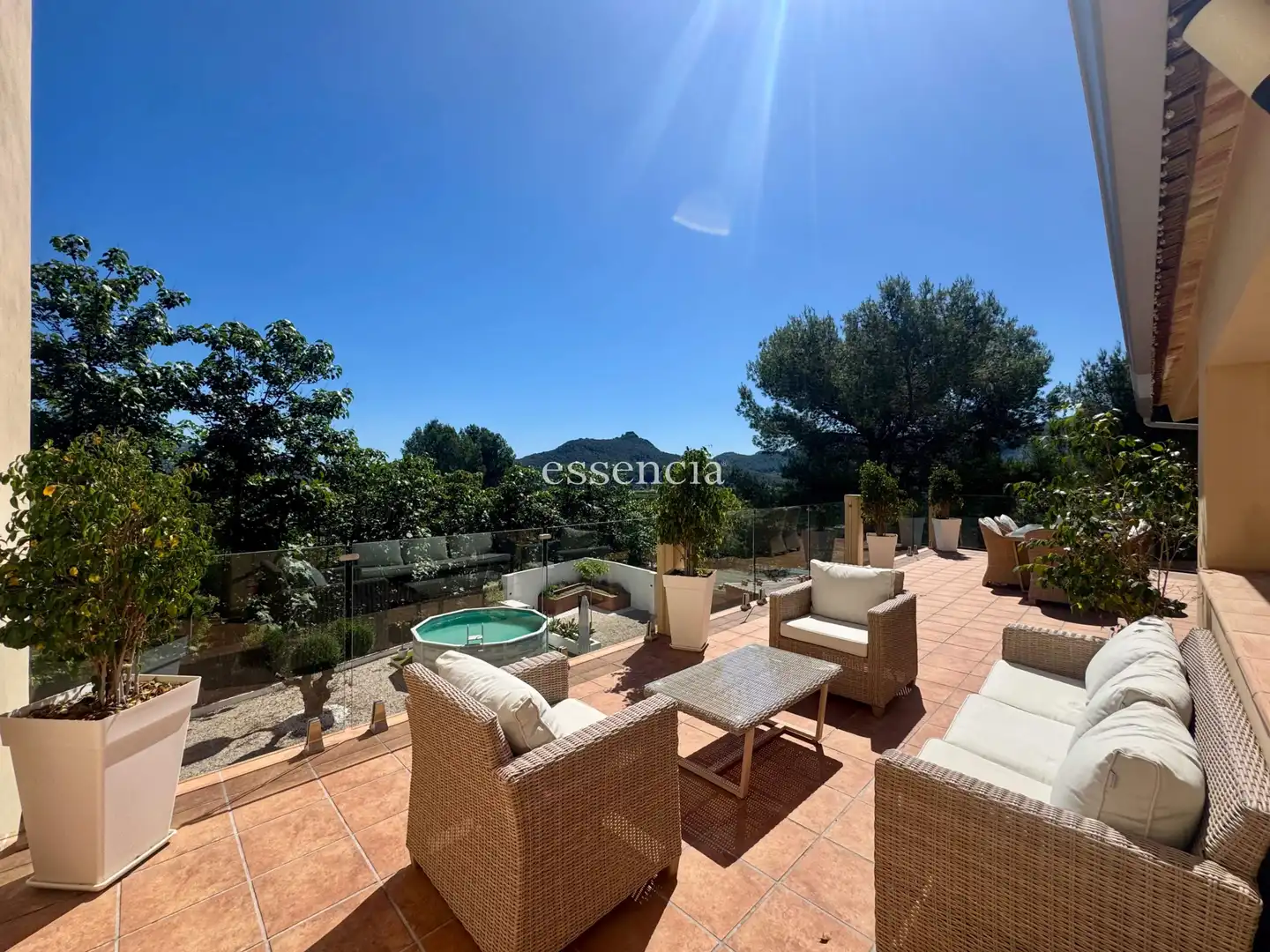 Terrassa de Casa o xalet en venda en Ròtova amb Aire condicionat, Calefacció i Jardí privat