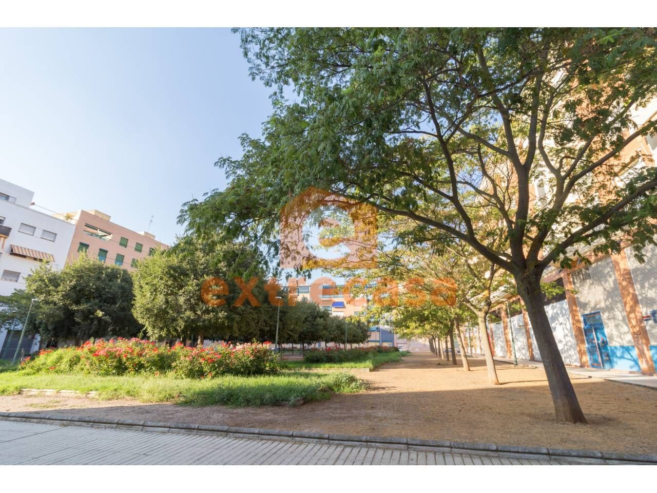 Exterior view of Apartment to rent in Badajoz Capital  with Air Conditioner, Heating and Furnished