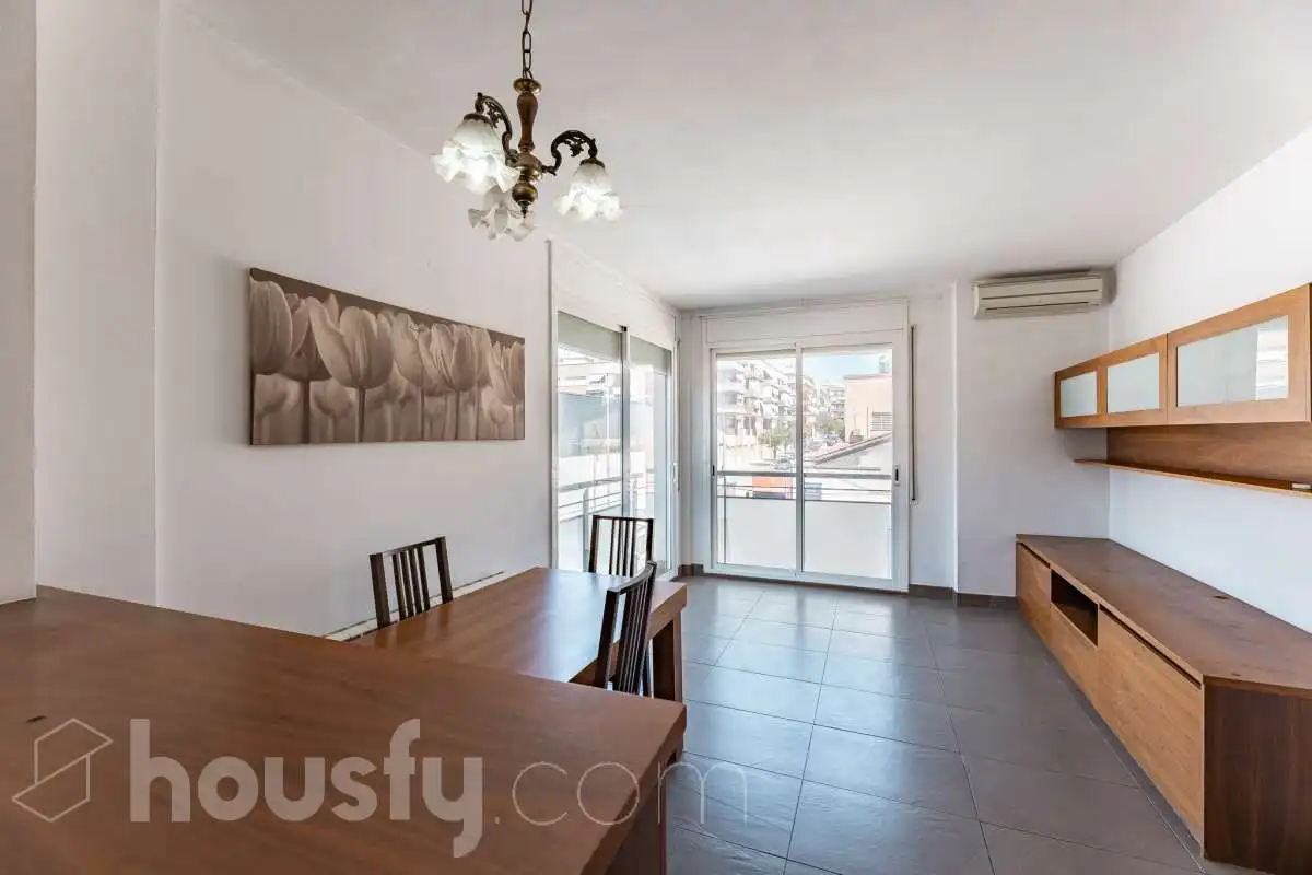 Sala de estar de Piso en venta en Terrassa con Aire acondicionado, Calefacción y Parquet