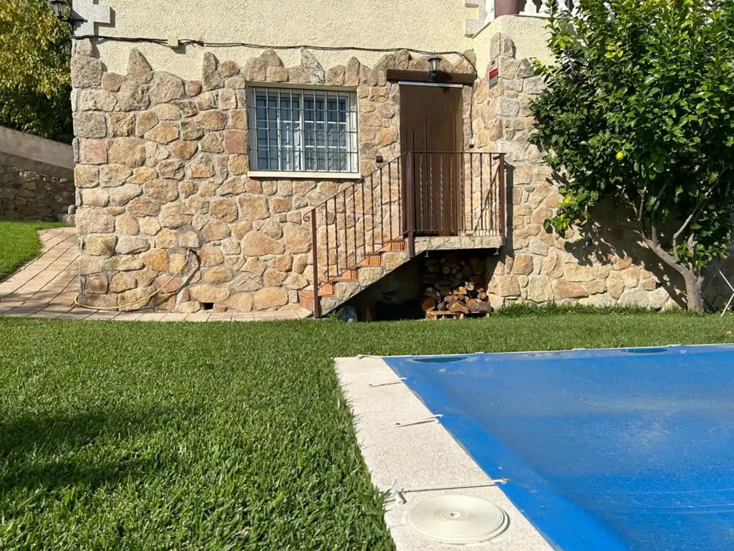 Swimming pool of Flat for rent in Gavilanes  with Private garden, Swimming Pool and Furnished