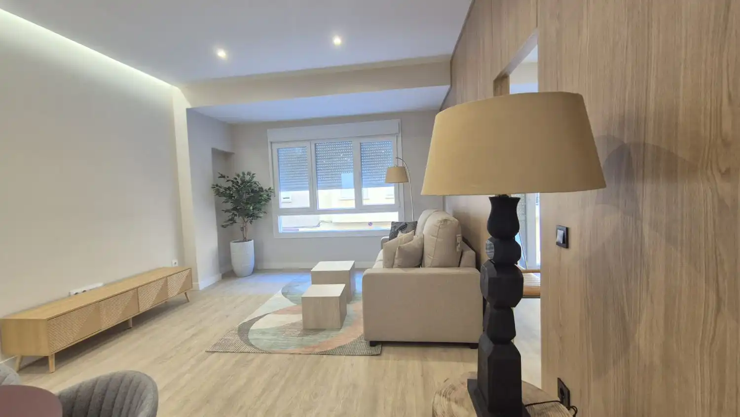 Sala d'estar de Apartament en venda en Badajoz amb Aire condicionat, Calefacció i Terrassa